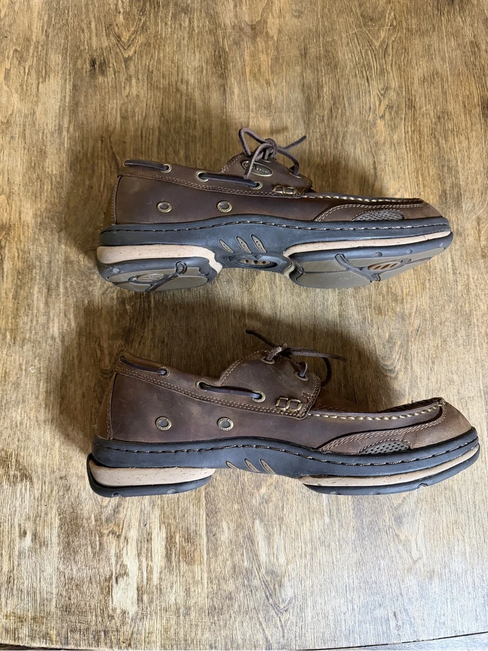 Irish Setter Red Wing Boat Shoes Mens 11.5 D Leather Air Wave Oxford Moc Toe